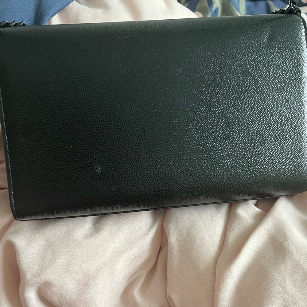 YSL medium size so Kate bag w/ black logo. - Picture 6 of 9